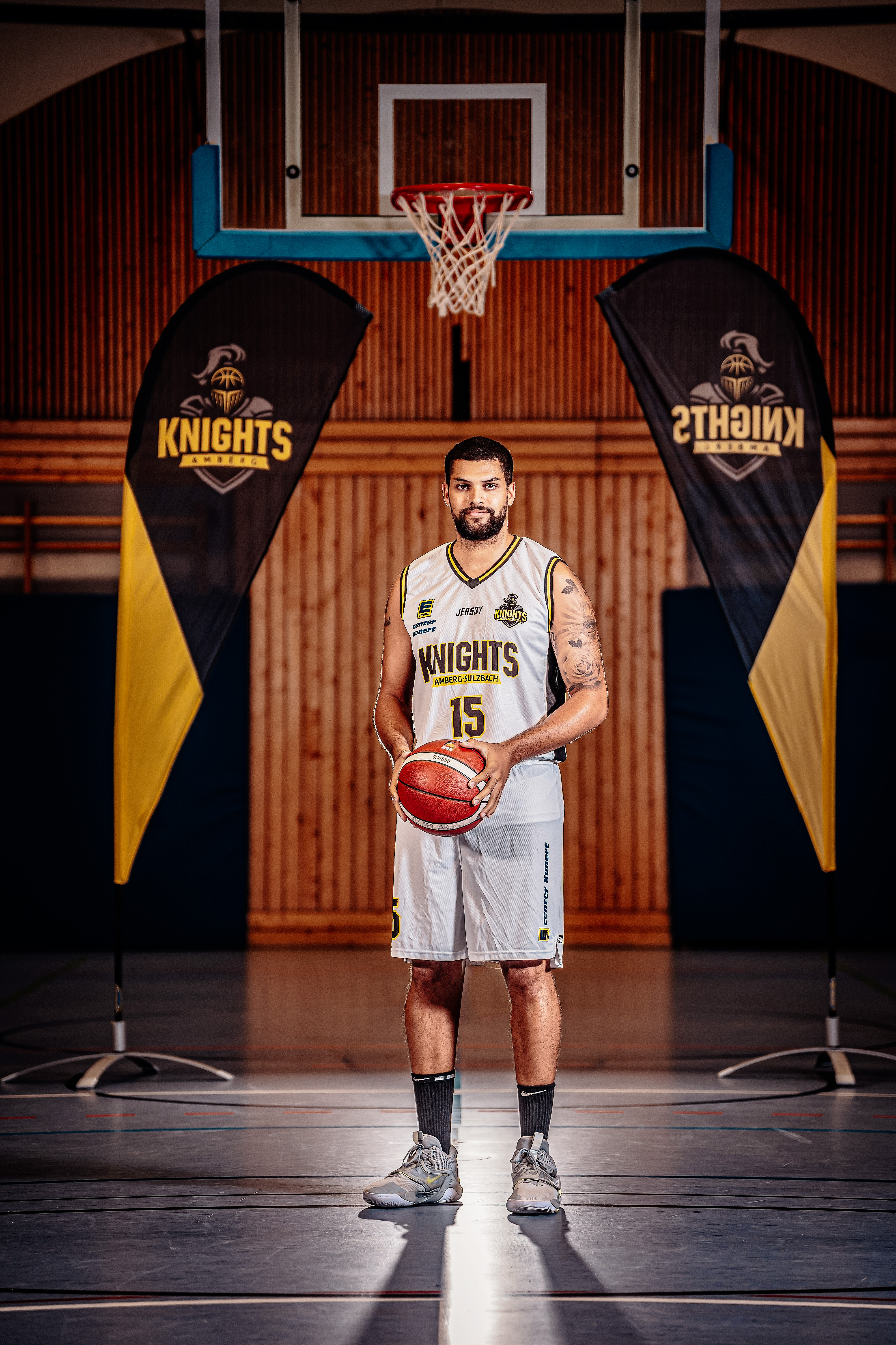 Dominique Meili beim Basketball